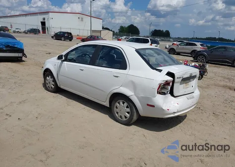 2005 Chevrolet Aveo Ls из США, поврежденный, VIN KL1TD52695B367871